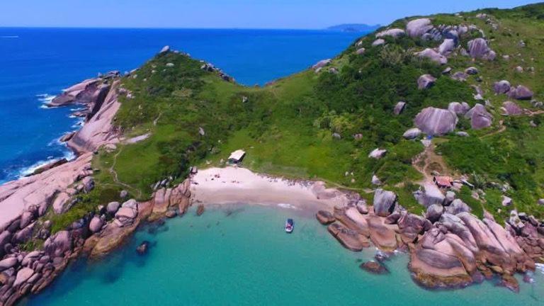 Casa De Temporada No Sul Da Ilha Com Piscina Villa Florianópolis Exteriör bild