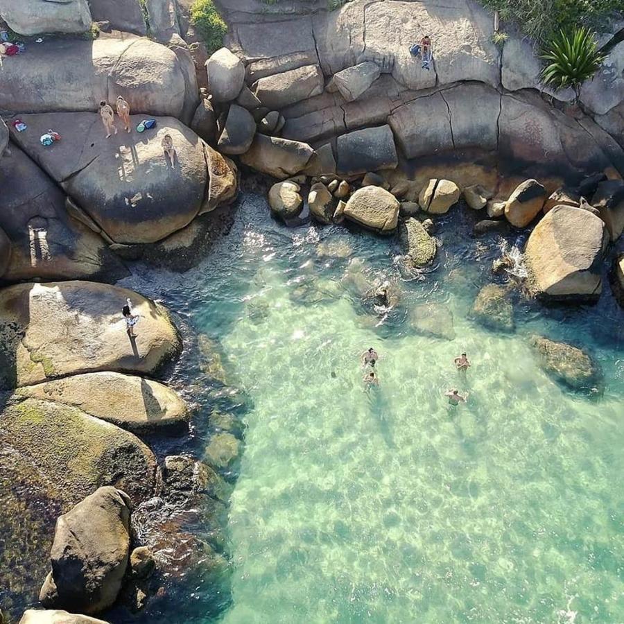 Casa De Temporada No Sul Da Ilha Com Piscina Villa Florianópolis Exteriör bild