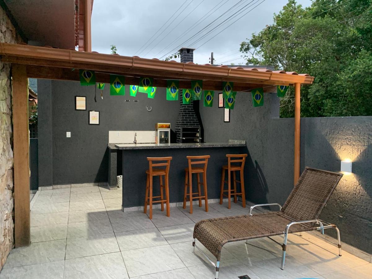 Casa De Temporada No Sul Da Ilha Com Piscina Villa Florianópolis Exteriör bild